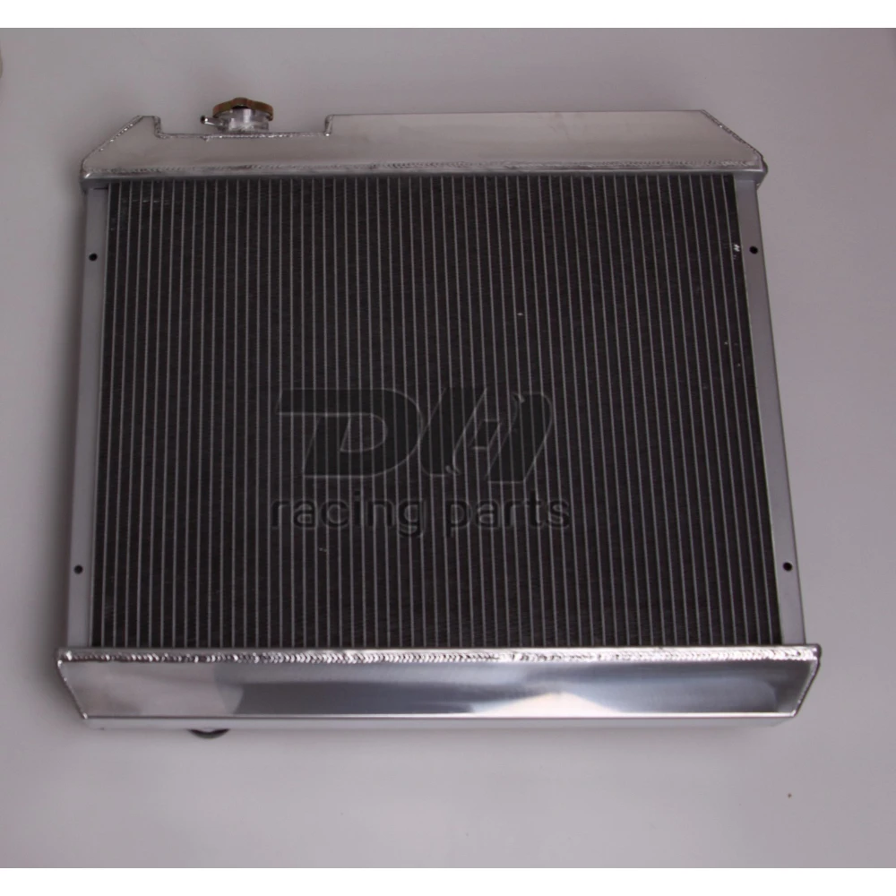 Radiador de refrigeração de alumínio de 4 fileiras para caminhão chevy 1963-1966 1964 1965 série c/k 10 20 30 captador pontiac v8