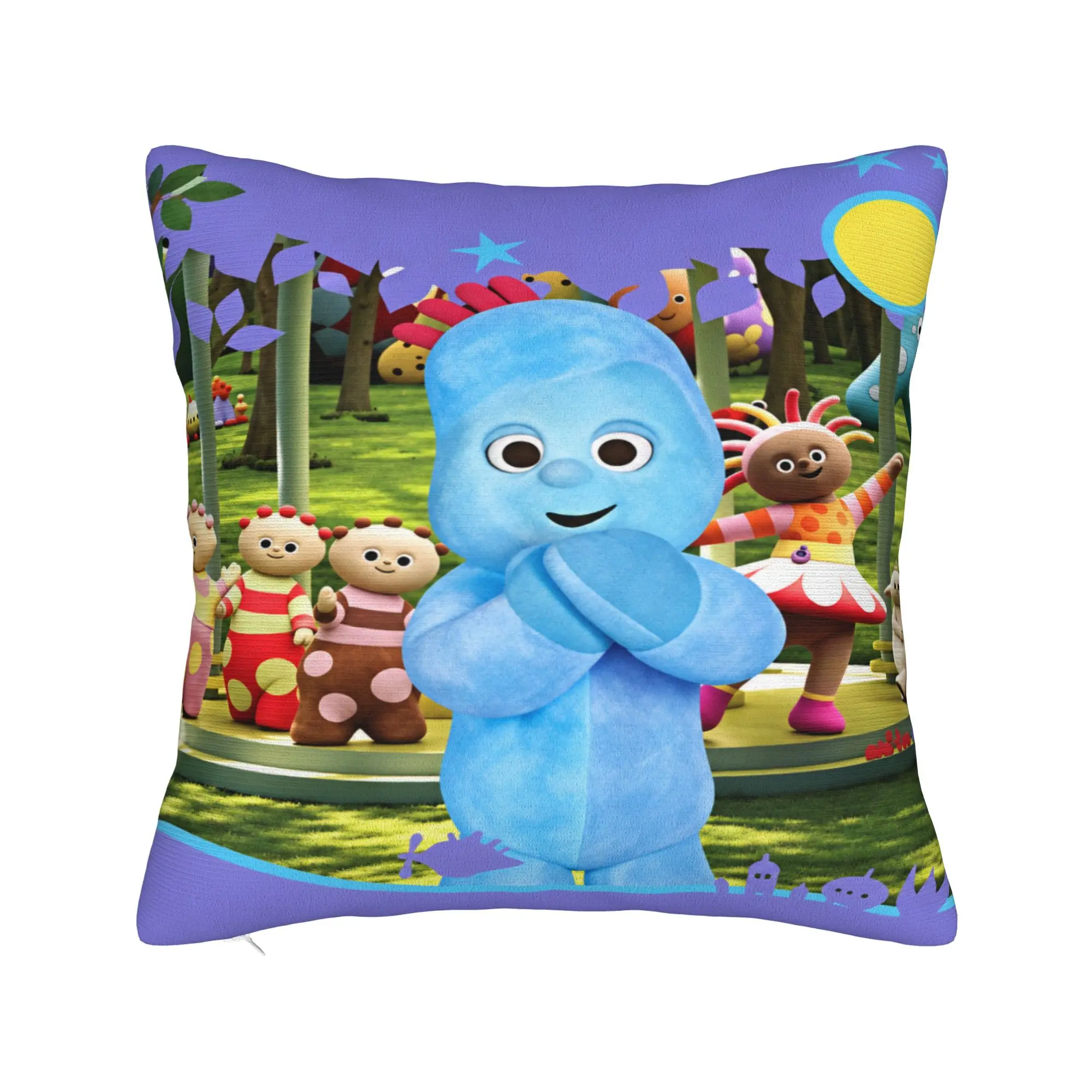 The Haahoos In the night garden Pillowcases  Funny Pillow Case For Sofa Home Decoration Custom Pillow Cover