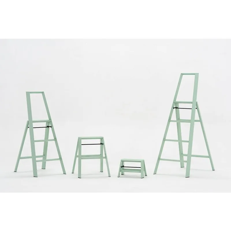 Ladders Lucano Step Ladder, 2-Step Mint Green Tools & Home Improvement›Building Supplies›Ladders›Step Ladders