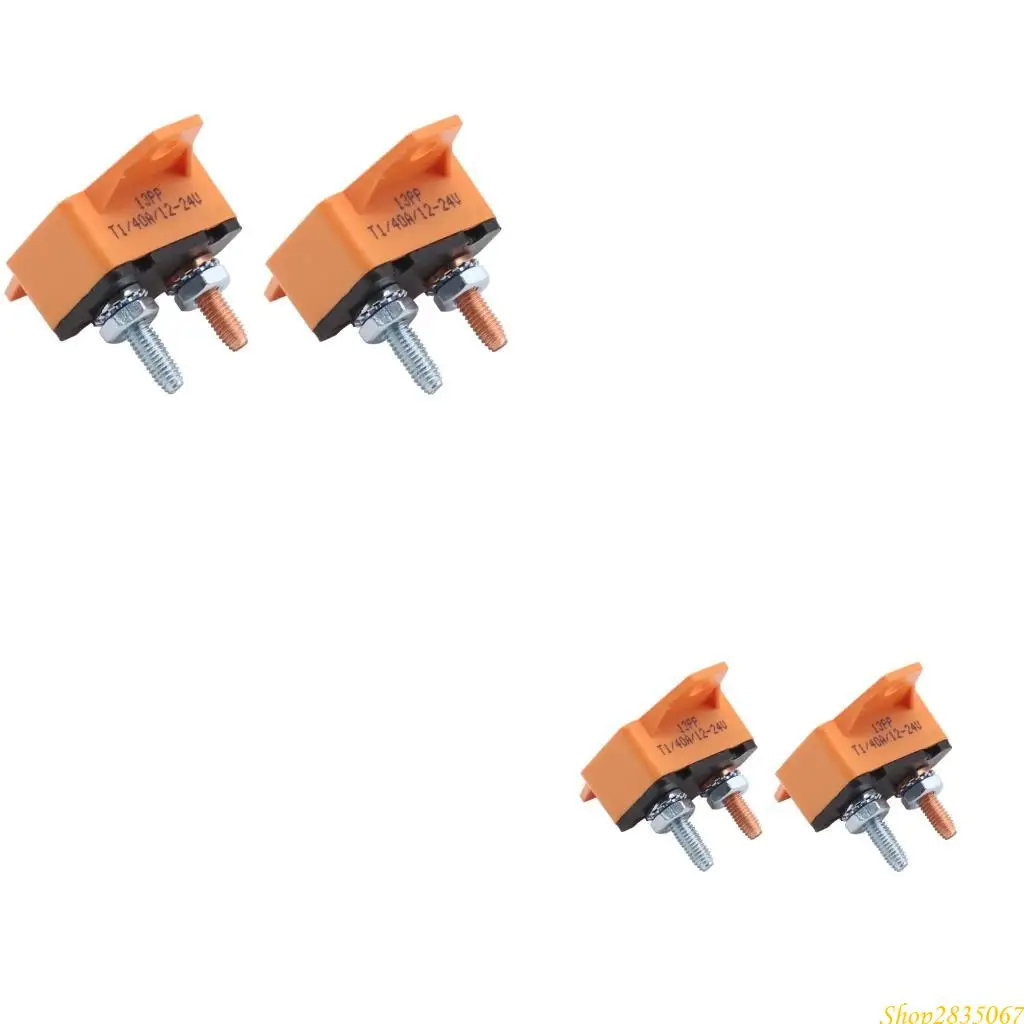 

Функция автоматического сброса автоматических выключателей 40А с водонепроницаемой крышкой и шпильками для автомобилей, морских