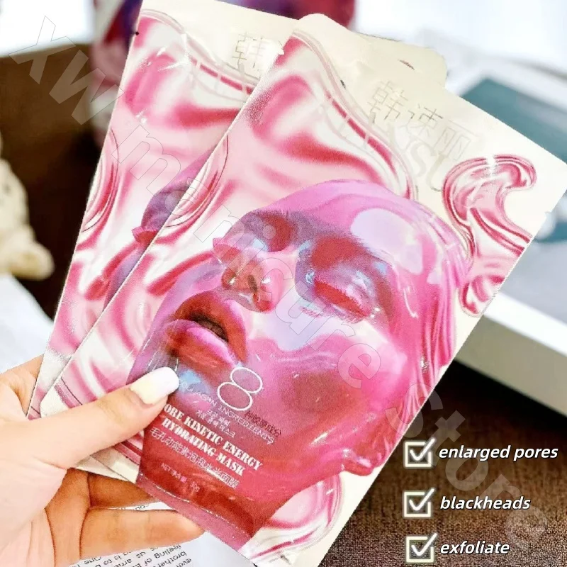 Bubble Collagen Mask Hydrating Moisturizing Refreshing Oil Control, Cleans Pores Fine Skin Improves Dryness Foaming Mask 90g