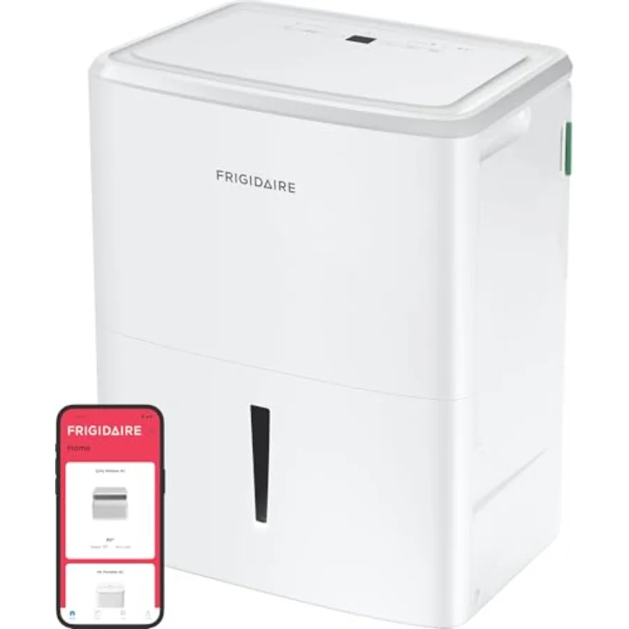 

Портативный осушитель воздуха на 35 пинт с Wi-Fi и сертификацией Energy Star для небольших/средних/больших помещений, подвалов, с функцией индивидуальной регулировки влажности