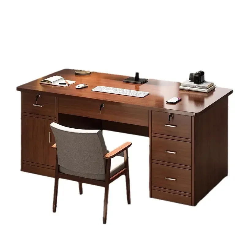 

Компьютерный стол из цельного дерева, домашний стол для спальни, студенческий письменный стол, учебный стол, высокое качество