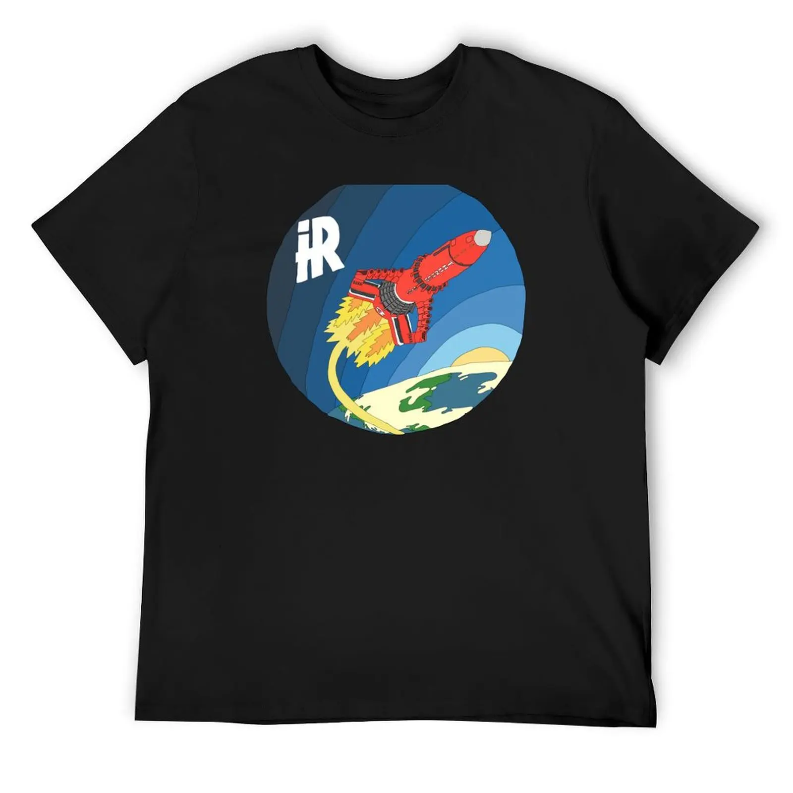 

Thunderbirds Are Go - Thunderbird 3 In Space T-Shirt summer tops funny shirt cotton plain black t shirts men