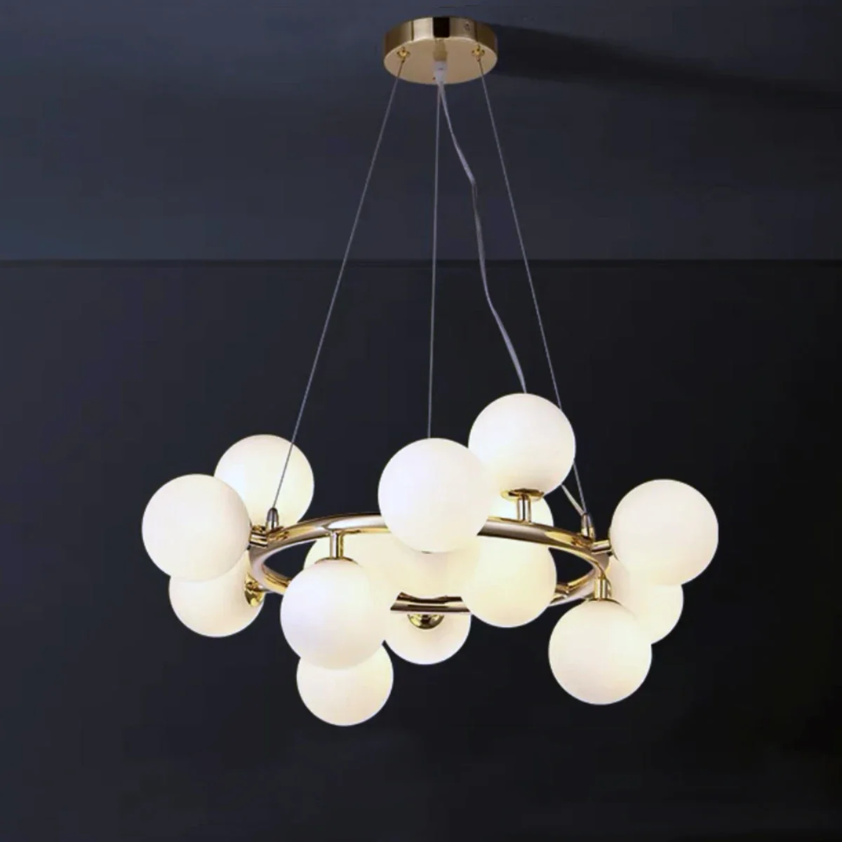 2024 Modern LED Bubble Chandelier Lighting Pendant lamp for Living Dining Room Luminaire