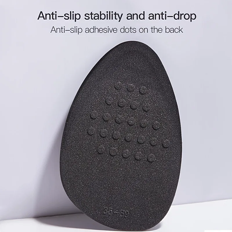 2 Pairs Soft Breathable Toe Filler Insoles for High Heels, Adjustable Front Shoe Inserts, Anti-Chafing Half Size Pads for Women