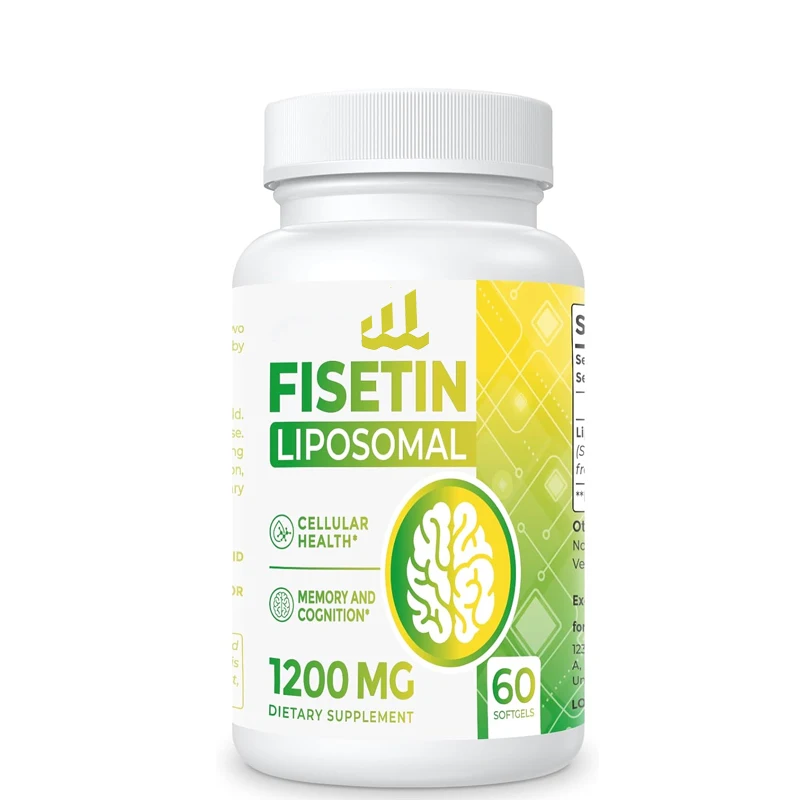 Fisetin Supplement 98% Pure Fisetin Polyphenol Antioxidant Immune Health Aging Cognitive Support Non GMO