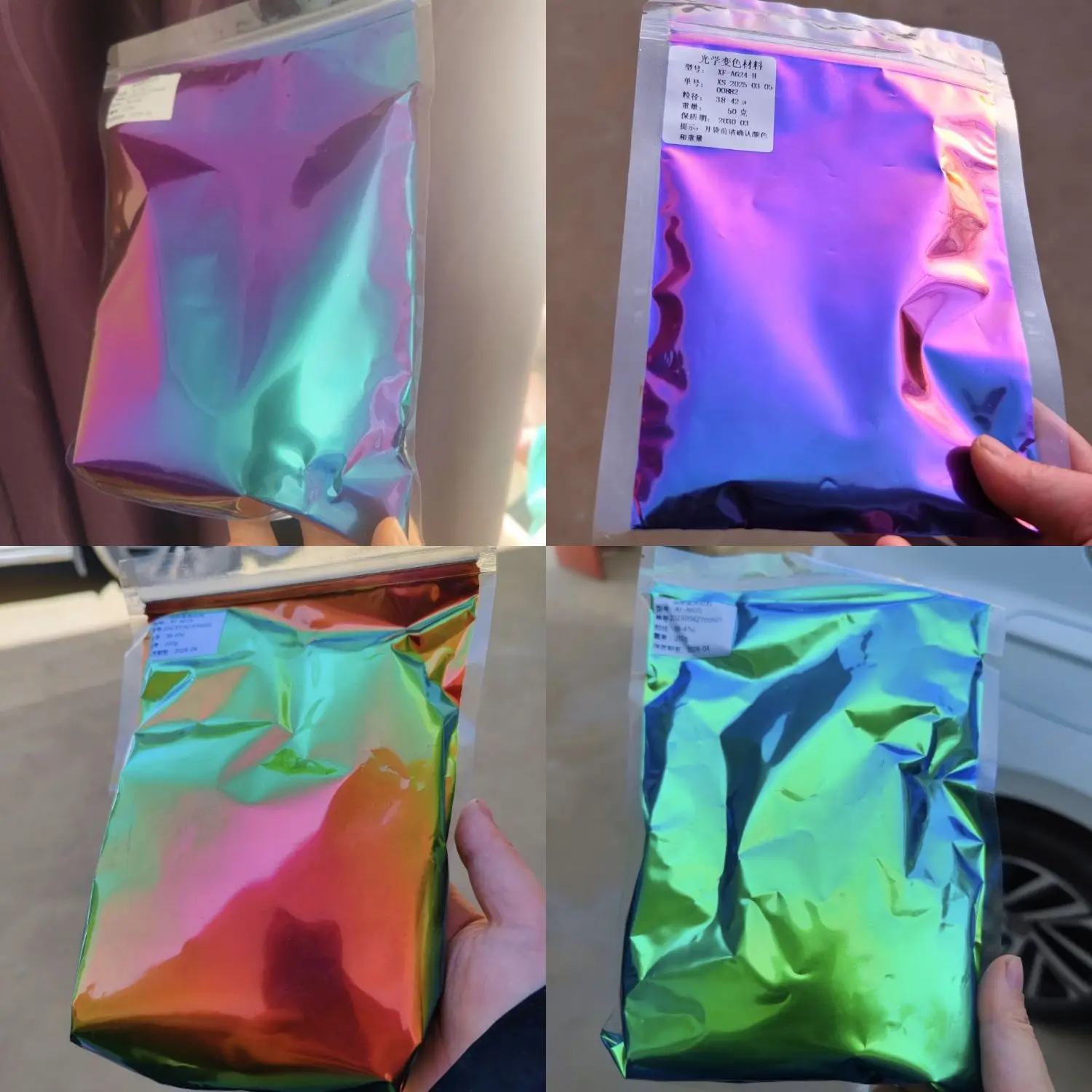 Automotive Super Shifting Chameleon Paint Pigment  DIY Epoxy Resin/Nail Art /Watercolor/Hypershift/Chtomaflair Pearl Pigment