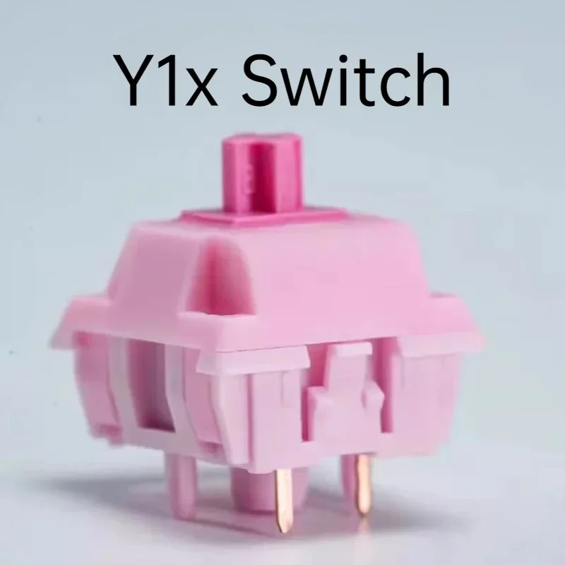 Y1x Switch HIFI Linear Keyboard Switch 32g/40g/48g Trigger Factory Lubricated Customized Switch for MX Mechanical Keyboard Gifts