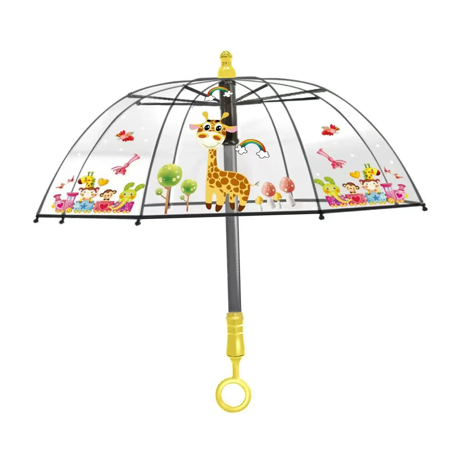 Umbrella Water Spray Toy Pullable Summer Toy for Beach Boys Girls Backyard