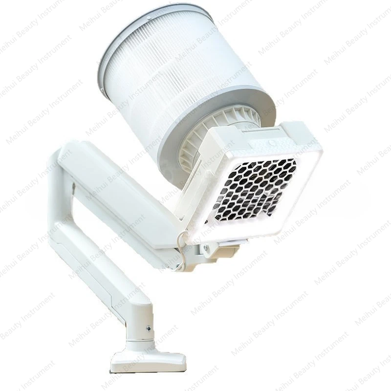 High Power Nail Lamp Bracket Type Air Purification Desktop Vertical Dental Vacuum Cleaner