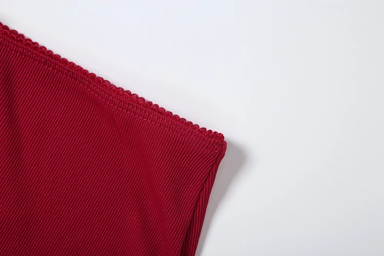 Weird Puss Sexy 2-teiliges Set für Damen, durchsichtiges Jacquard-T-Shirt mit Rundhalsausschnitt + Rock mit elastischem Bund und Schleifendekoration, schickes Sommer-Party-Outfit – Detail 18