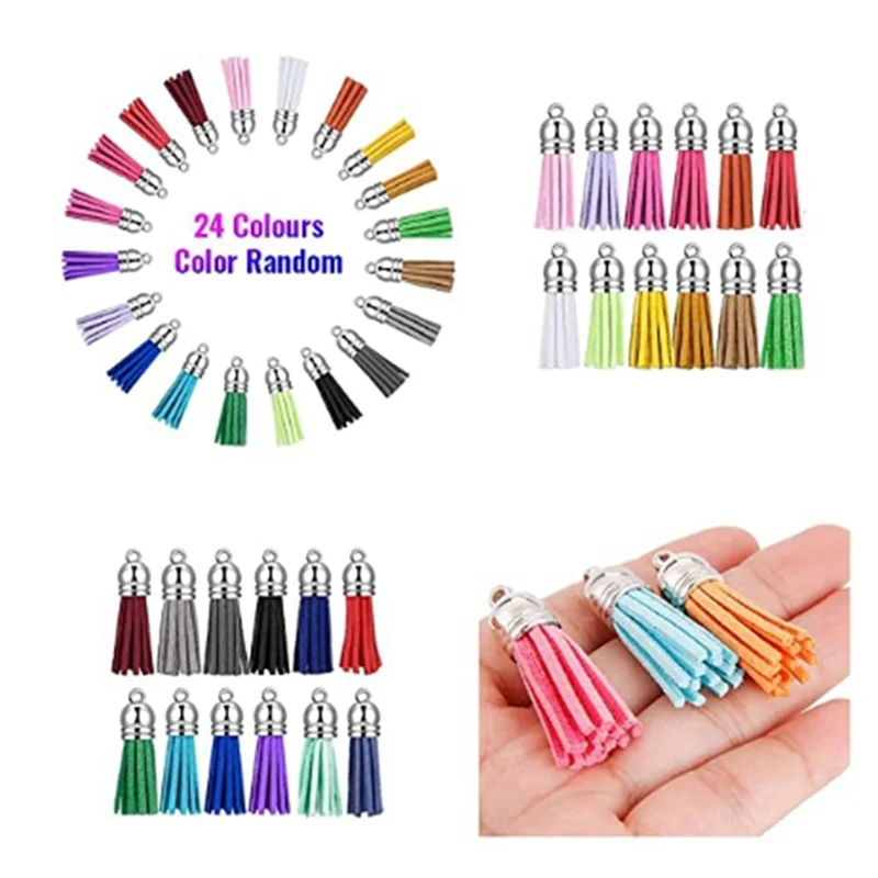 

Y51A-216Pcs Acrylic Transparent Discs Hexagon Keychain Blanks Charms And Tassel Pendants Keyring With Chain For DIY Crafts