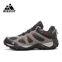 HIKEUP-zapatos transpirables a prueba de salpicaduras para hombre, zapatillas deportivas para senderismo al aire libre, escalada de montaña, caza, Trekking