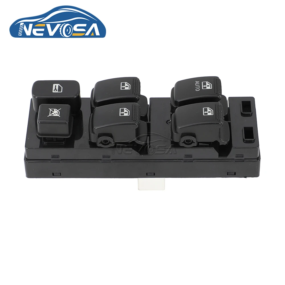 NEVOSA 93570-3E410-BL For Kia Sorento 2002 2005 2009 Car Spare Part Master Window Switch Keypad Button 935703E410 93570-3E410