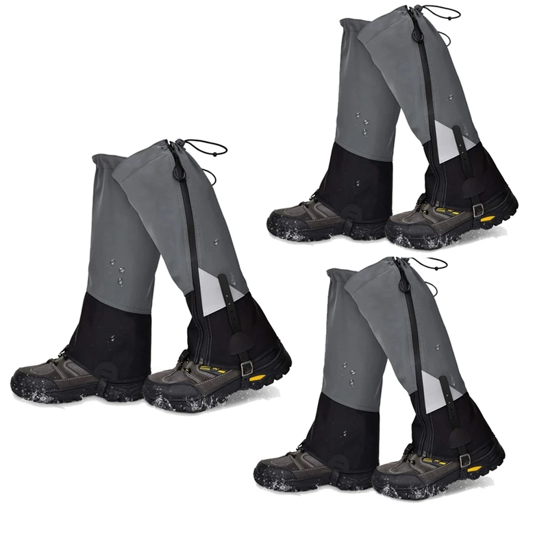 

Уличные дорожные гетры, туристические гетры, Водонепроницаемые Гетры для охоты, скалолазания, кемпинга, зимняя туристическая защита для ног для снега