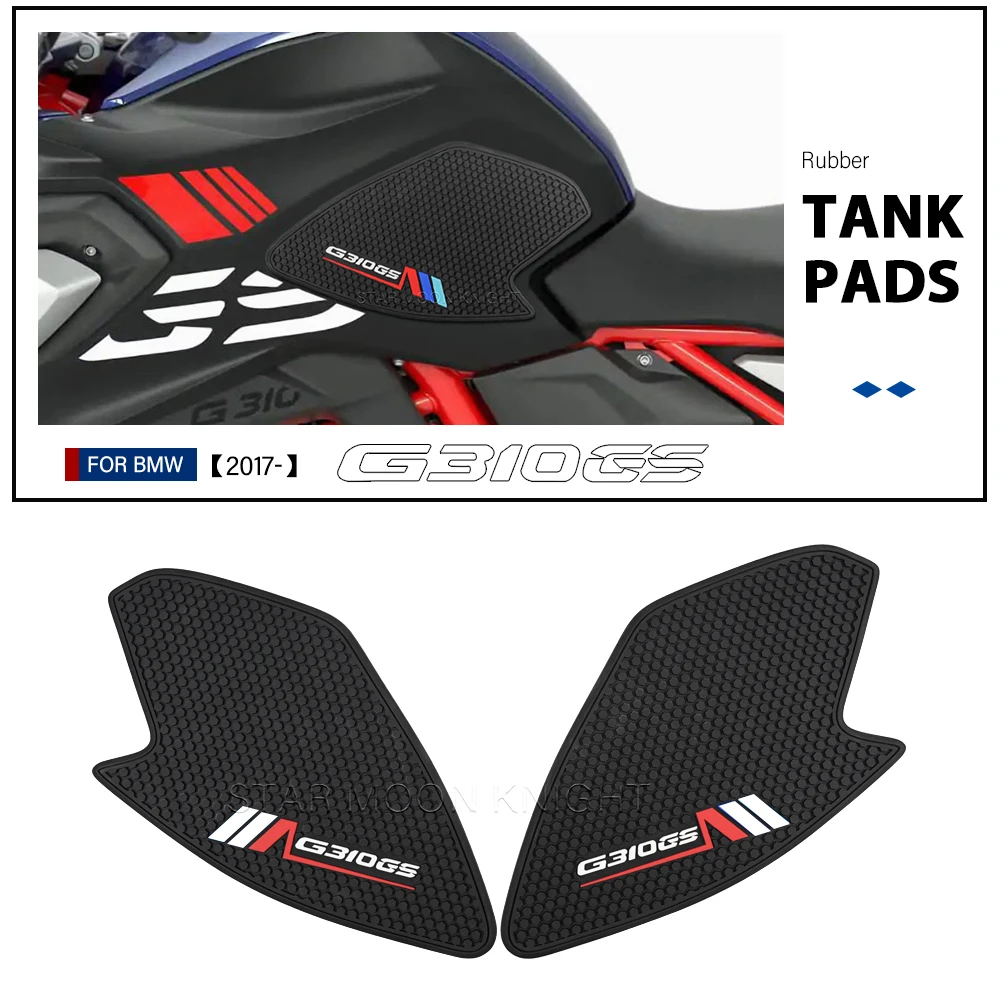 Motocicleta Tanque de Combustível Pad para BMW, Tankpads Anti Slip, Tank Protector Adesivos, Acessórios, G 310 GS, GS310, G310GD, 2017-2024, 2023