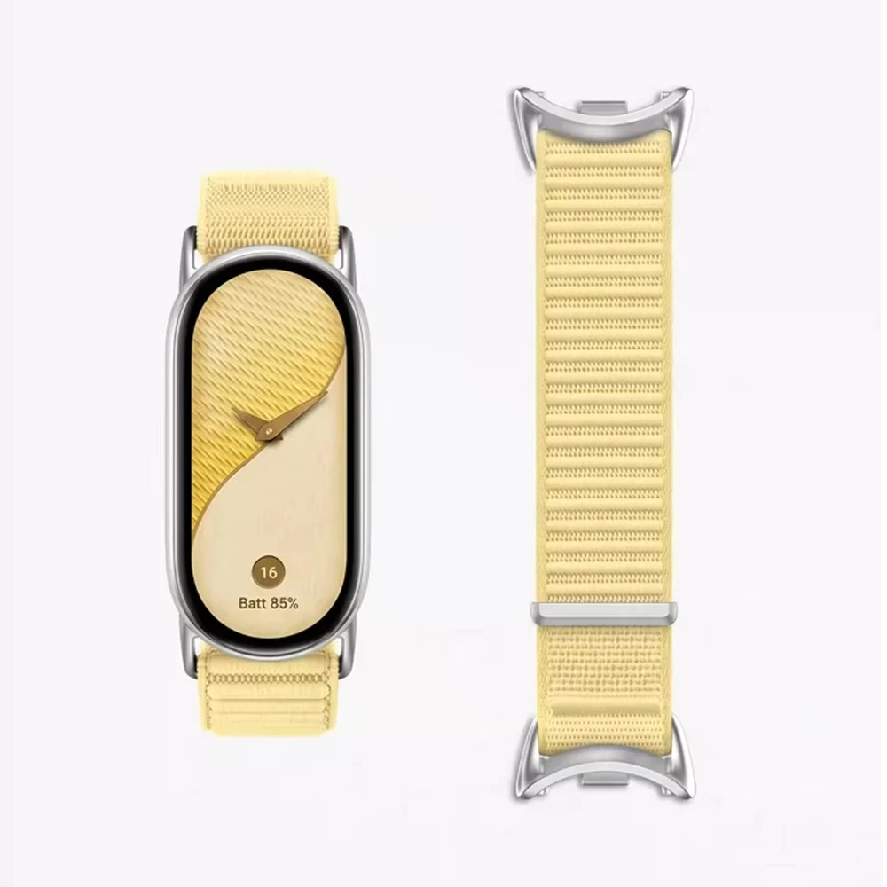 Nylon Loop Strap for Mi Band 11 10 Straps 9 8 NFC Sports Braided Bracelet Correa for Xiaomi Band 11 Smart Miband Accessories