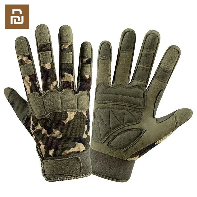 Youpin Outdoor Tactical Gloves Military Training Army Sports Glove Climbing Shooting Hunting Bicycle All Finger Non Slip Mittens