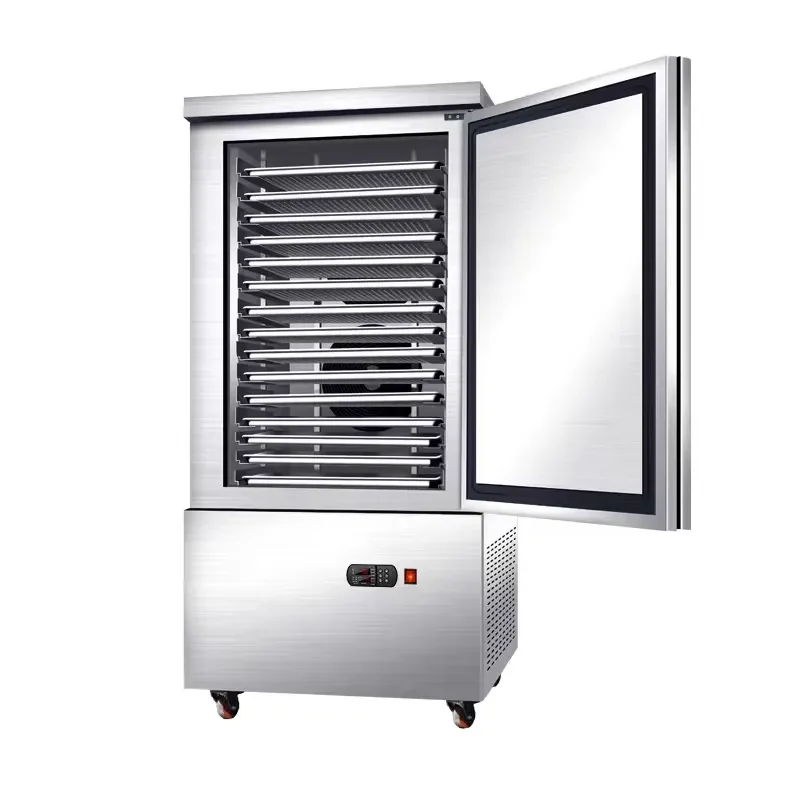 Quick for Meat Vegetables and Seafood Blast Chiller Shock Freezer Industrial Chicken Blast Freezers