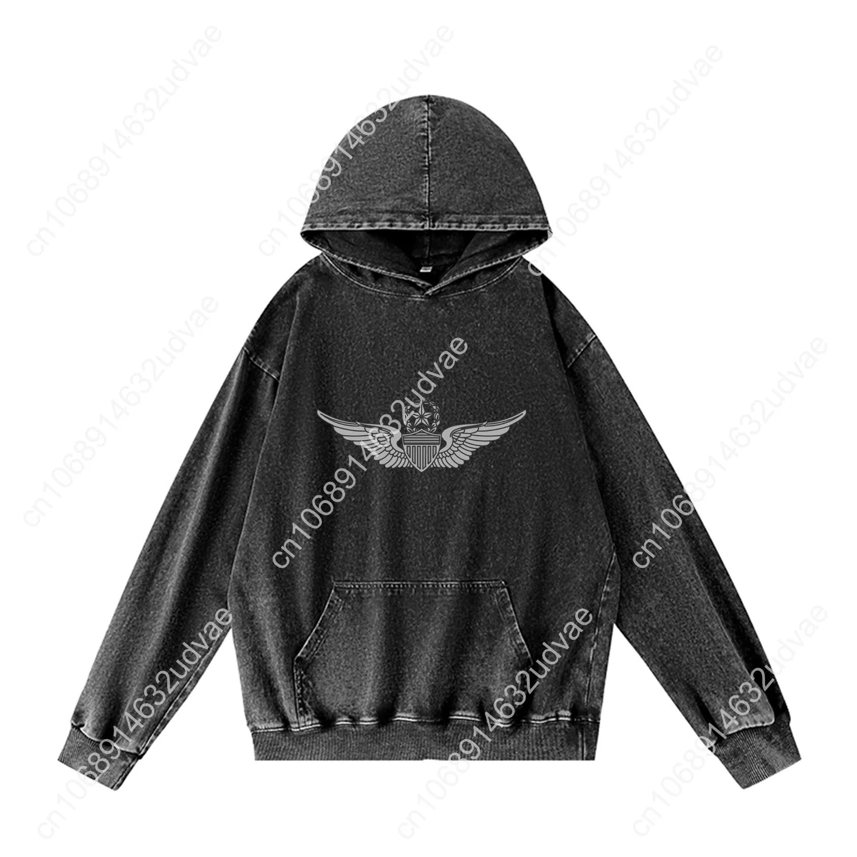 الجيش الأمريكي كبار الطيار شارة الطيار أجنحة هوديس الرجعية مقنعين البلوز رجل امرأة مراهق البلوز عرق مخصص القمم