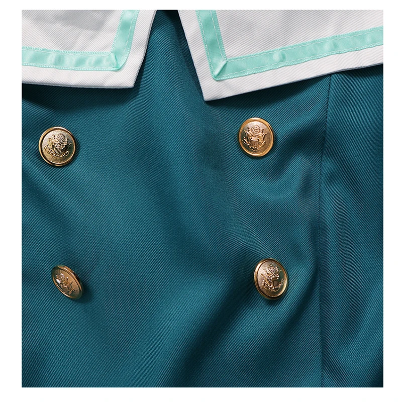 Game Project Sekai PJSK ‌Kusanagi Nene Cosplay Costume Green Dress Anime Clothing Halloween Uniform Party Prop Uniform