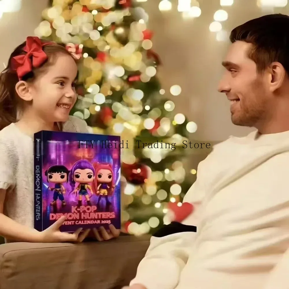 クリスマス ブラインドボックス デビル KPOP デーモンハンター KDH プレミアム アドベントカレンダー 2025 ウィッチハンティングチーム アクリルペンダント おもちゃ ギフト