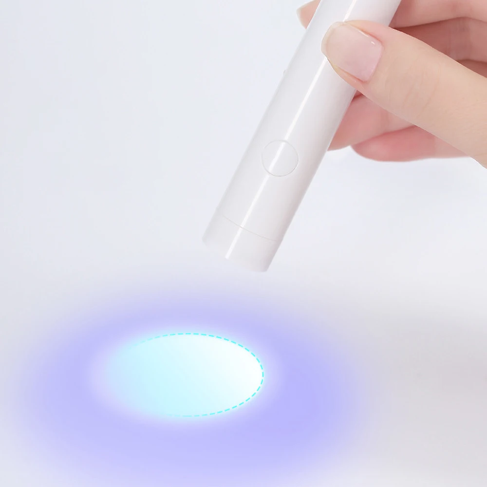 USB Nail Dryer Machine Home Phototherapy Tools Portable Mini Nail Lamp For Curing All Gels Nail Dryer Mini Flashlight Pen