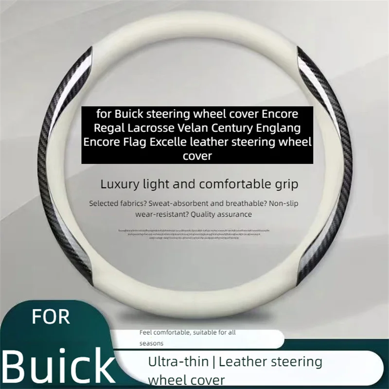 for Buick leather steering wheel cover New Lacrosse Regal Excelsior gt Veeran Encoway Encola handlebars cover