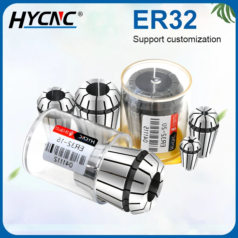 1pcs ER32 chuck engraving machine spring clamp milling cutter CNC spindle lathe milling chuck tool holder for ER collet holder