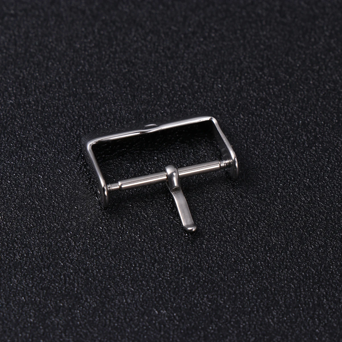 

5PCS Watchb Clasp Silver Stainless Steel Buckle for Silicone Electronic B Durable Practical Strap Accessory Jewel