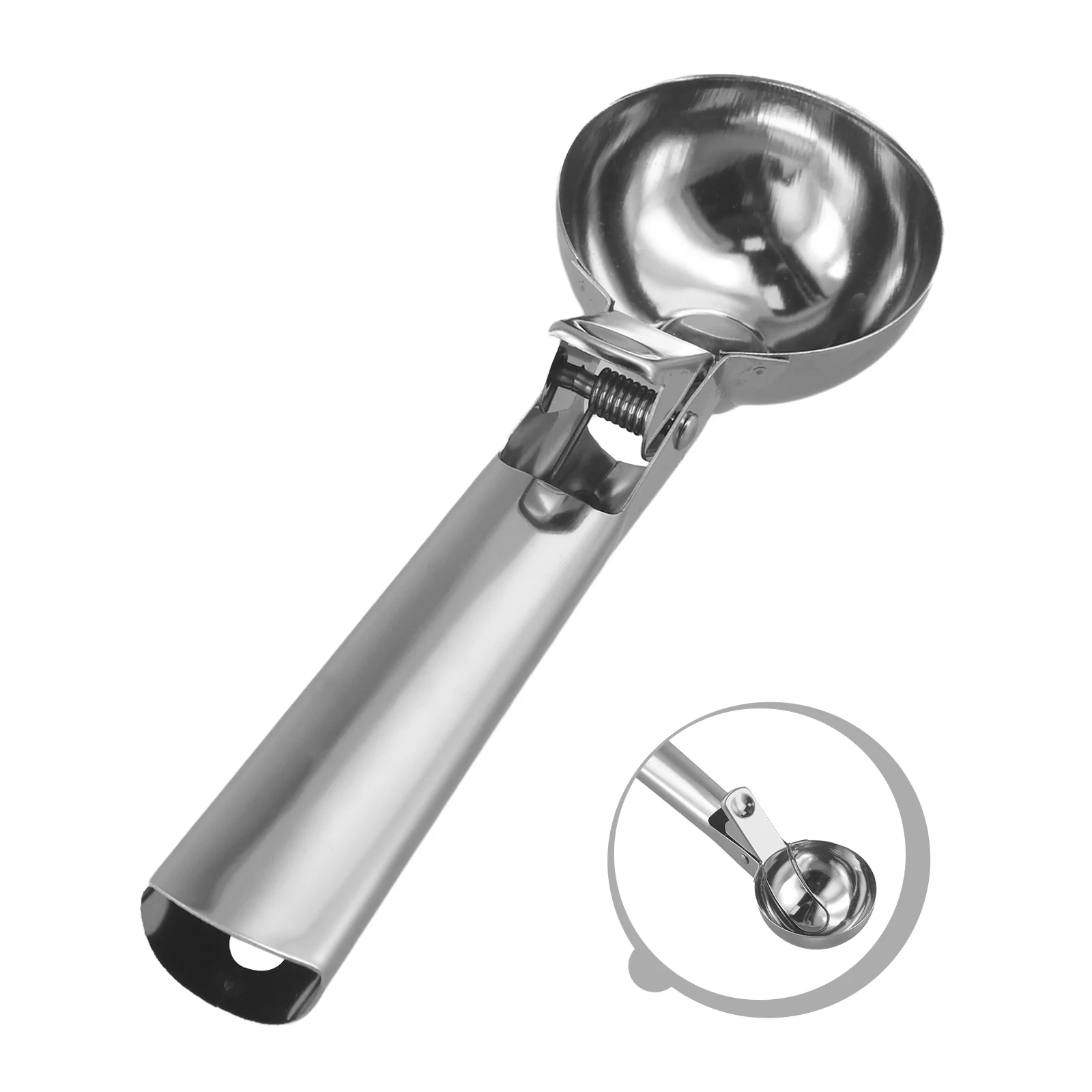 Ball Scoop Dual-Purpose Scoop For Fruit Presentation Ergonomic Handle Precision Scooping Sturdy Construction For Desserts
