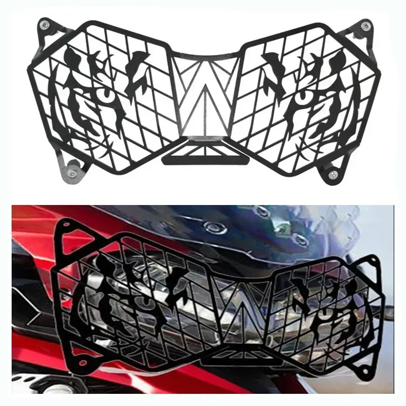 Motorbike Headlight Head Lamp Light Grille Guard Cover Protector For Triumph Explorer 1200 1200XC 2012 2013 2014 2015 2016 2017