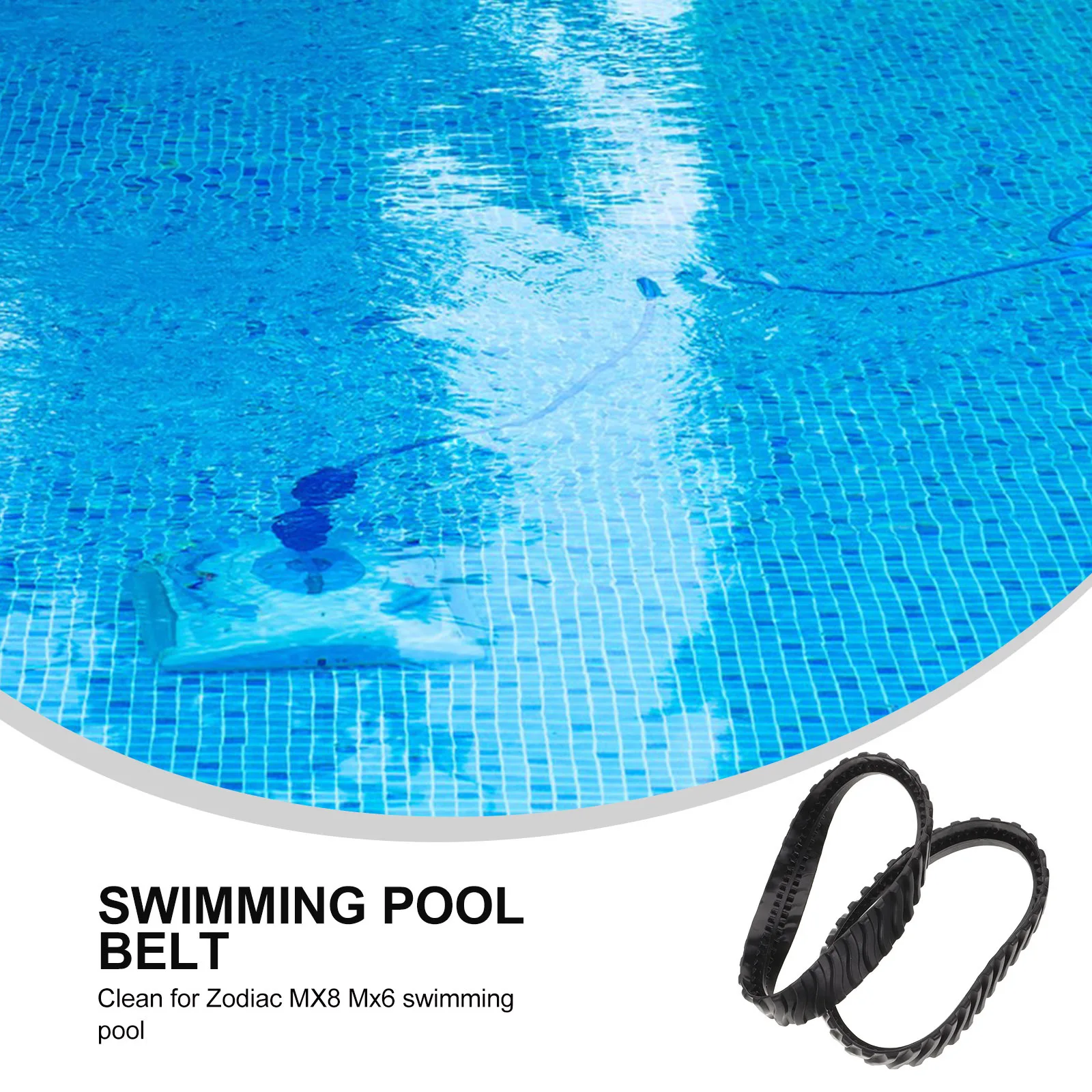 

2Pcs Pool Cleaner Replacement Durable Rubber Parts for Pool Cleaning Machine Accessory Cleaner Parts