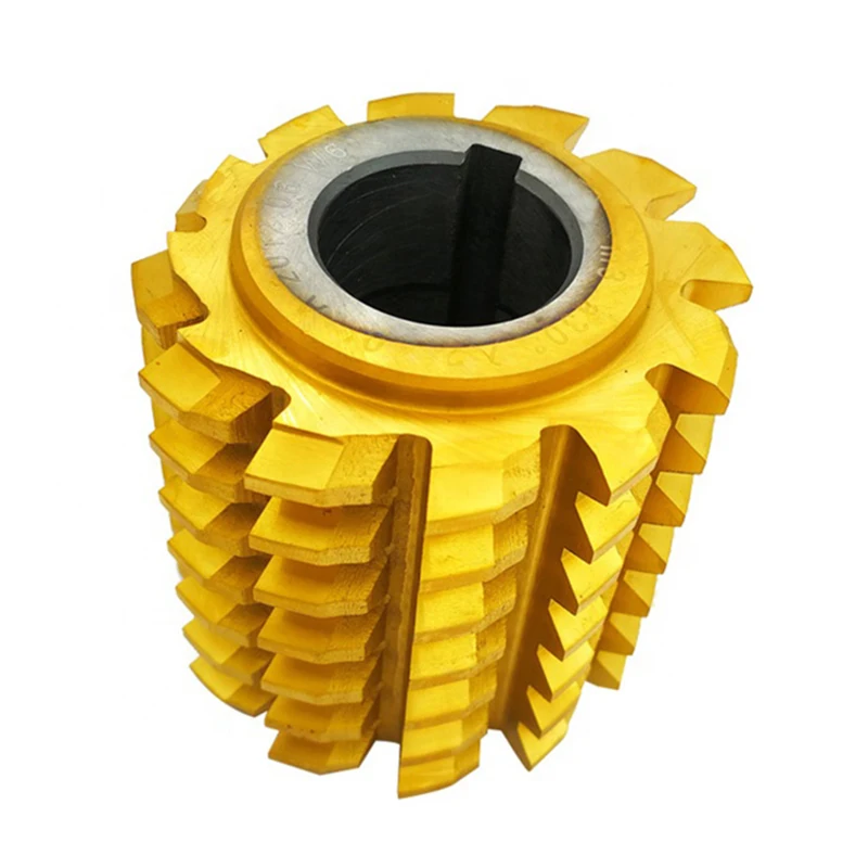 20 Degrees Hss Titanium Coating Gear Hob Gear Cutting Tools Involute Gear Hob DP2/DP3/DP4/DP5/DP6/DP7/DP8/DP24