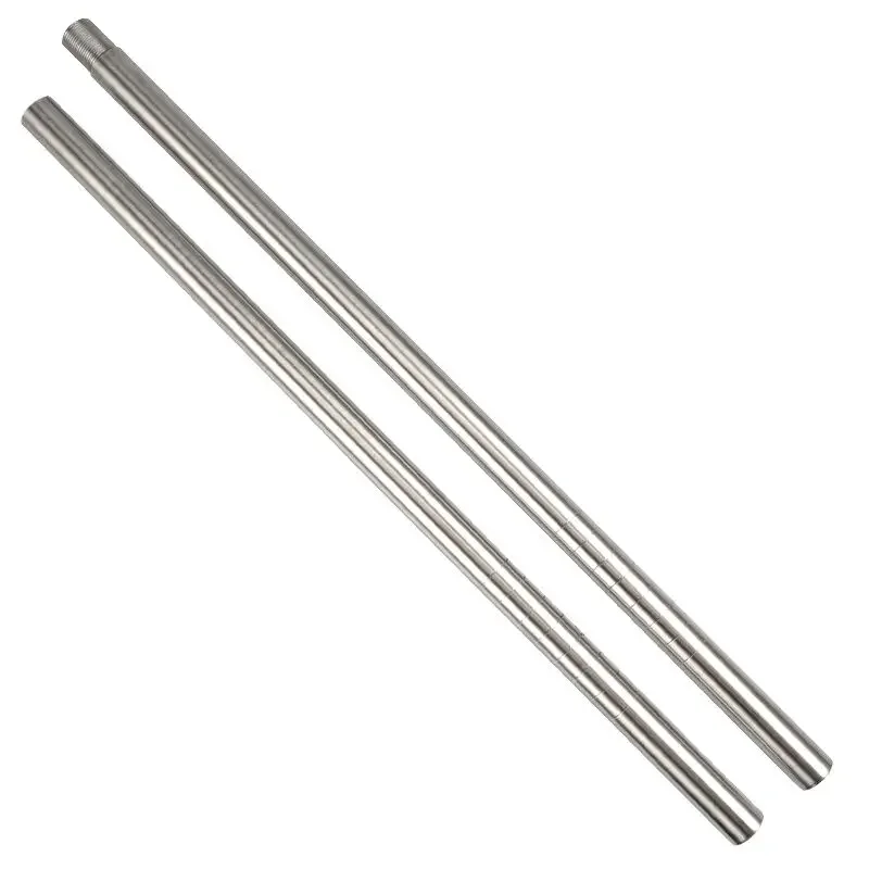 50 سنتيمتر + 50 سنتيمتر الفولاذ المقاوم للصدأ مزيج عصا سيارة شنت الدفاع عن النفس نافذة كسر أداة