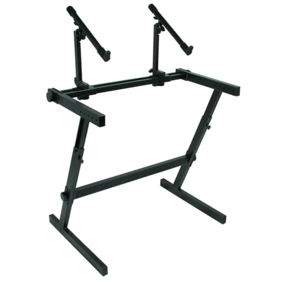 

Quiklok Keyboard Stand Z/726 Black for Desk Use Durable Metal Construction Sleek Black Finish Adjustable Height and Angle