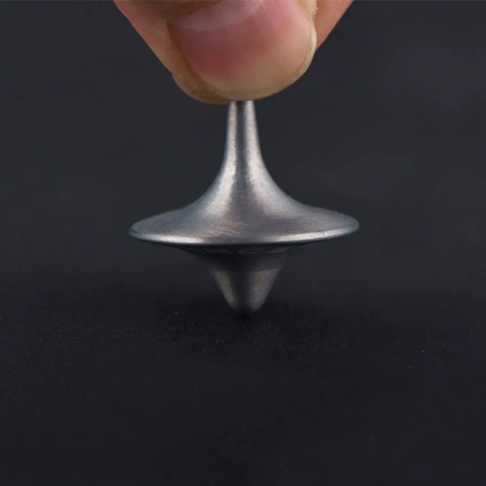 Inception Metal Gyro Great Accurate Silver Spinning Top Hot Movie Totem Print Spinning Top Toys Birthday Gifts