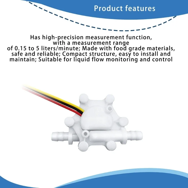 Interrupteurs d'eau polyvalentes précises le débit d'eau d'eau pour une distribution précise