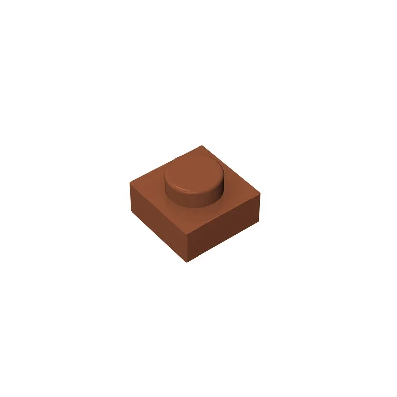 Gobricks GDS-501 Platte 1 x 1, kompatibel mit Lego 3024 30008 Teilen DIY-Bausteinen für Kinder