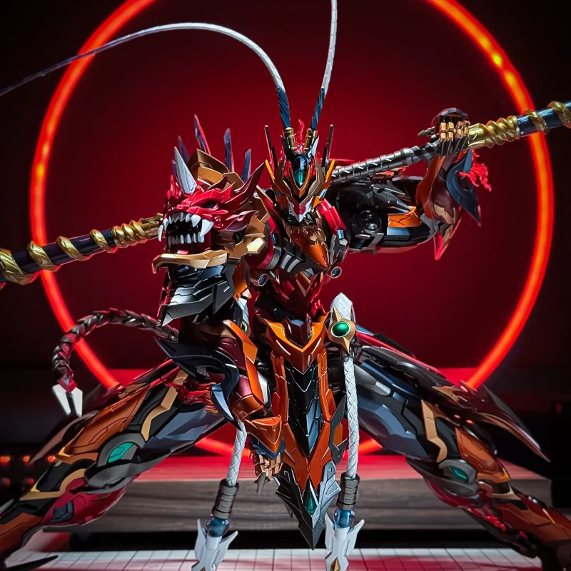 MOTOR NUCLEAR MNQ-XH08 Monkey King Sun WuKong Serie ABS Legering Skelet Action Figure Volledig Poseable Assembly Model Toy Boy Gift