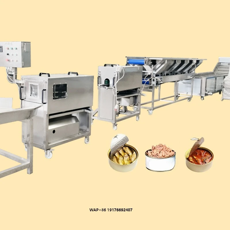 AICN Automatic Canned Sea Tuna Sardine Fish Processing Production Line Machine
