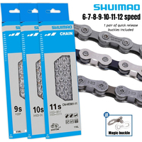 8/9/10/11/12 Speed Bicycle Chain 8v 9v 10v 11v 12v 116/126L MTB Mountain Bike Original Chains Bicycle Parts