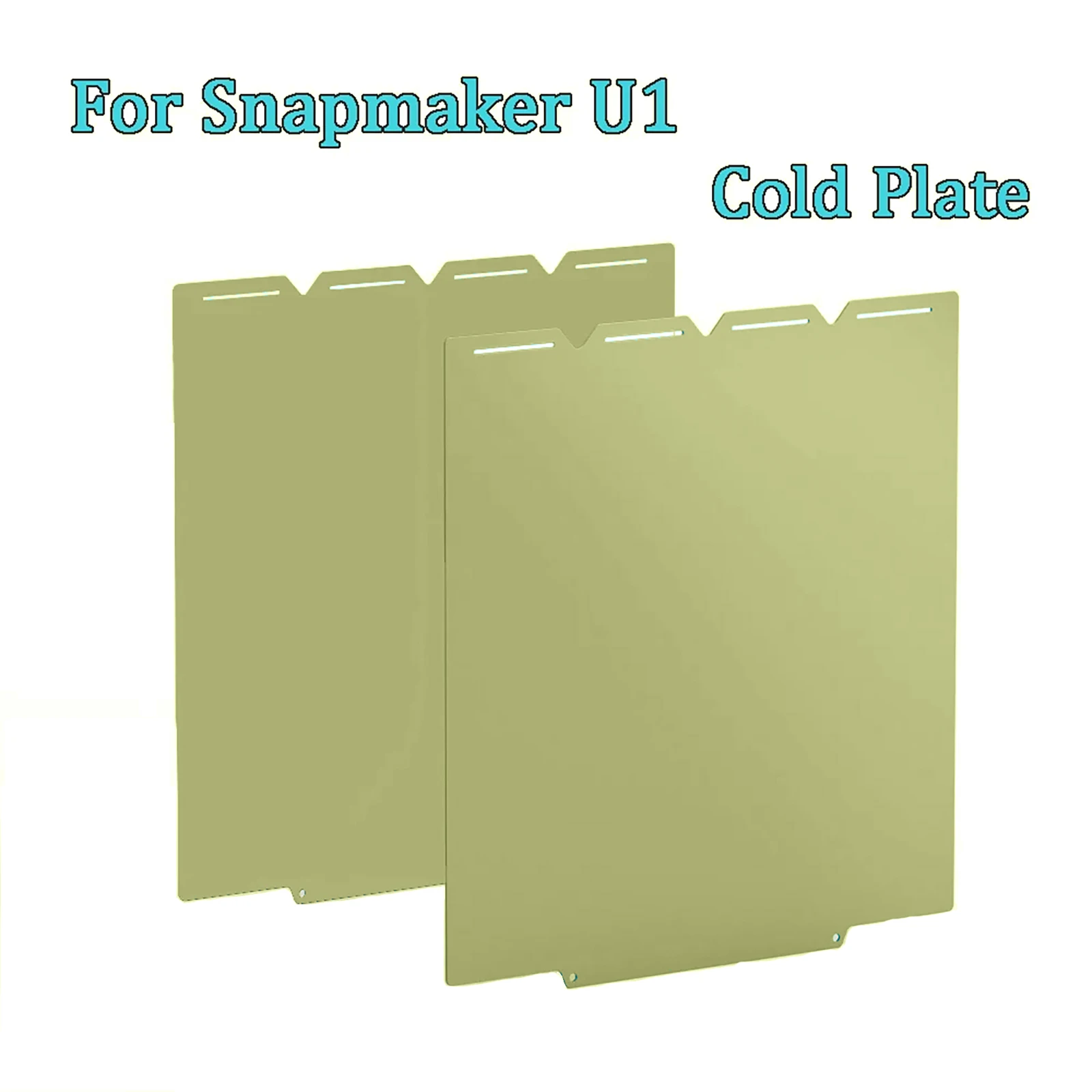 

PEI Pro Cold Plate For Snapmaker U1 270x270 PLA PETG ABS Cool Bed Glacier Cold Build Plate Unmatched Adhesion 3d Printer Parts