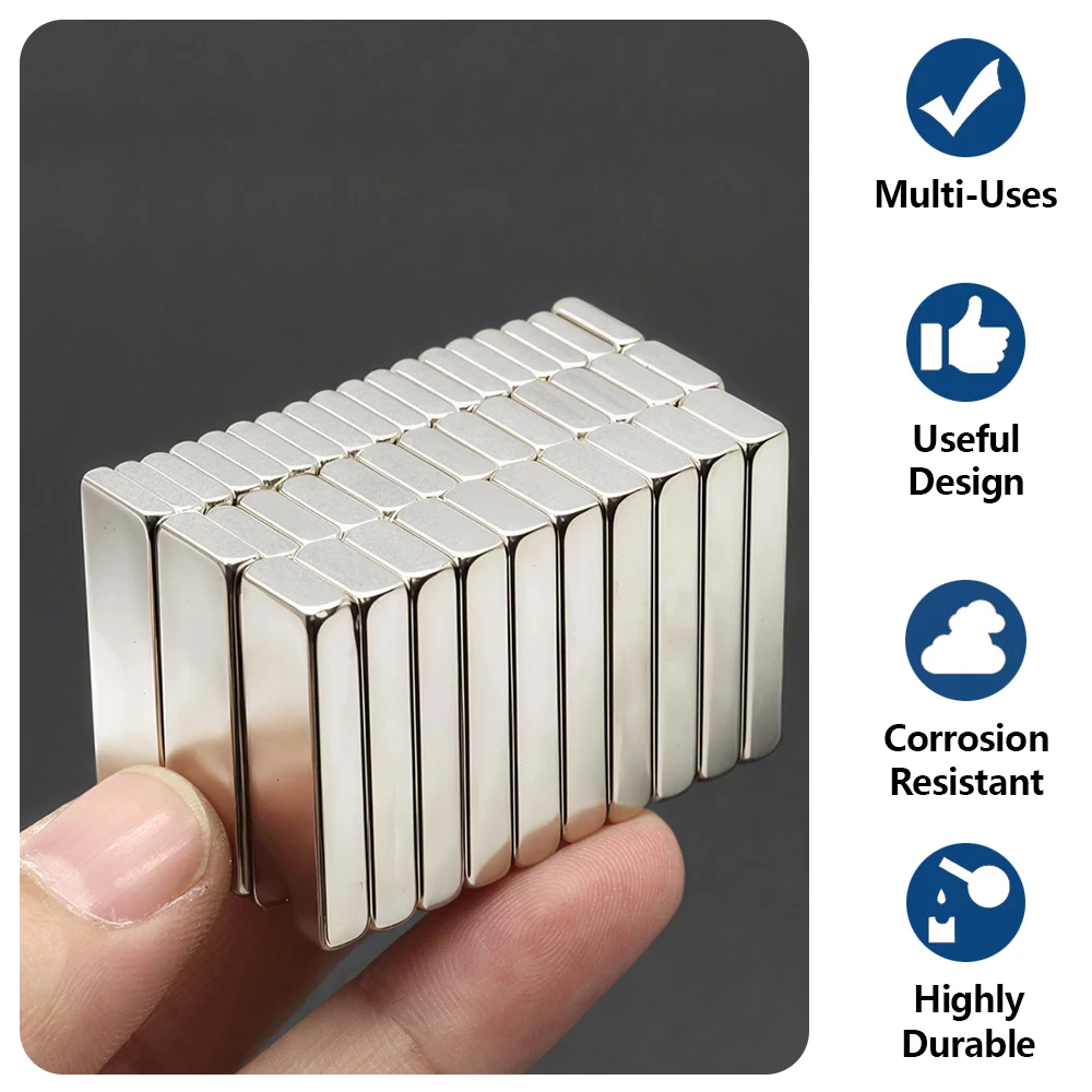 30x10x2 30x10x3 30x20x10mm Block Super Strong Neodymium Magnet Powerful Magnetic NdfeB Permanent Refrigerator Magnet
