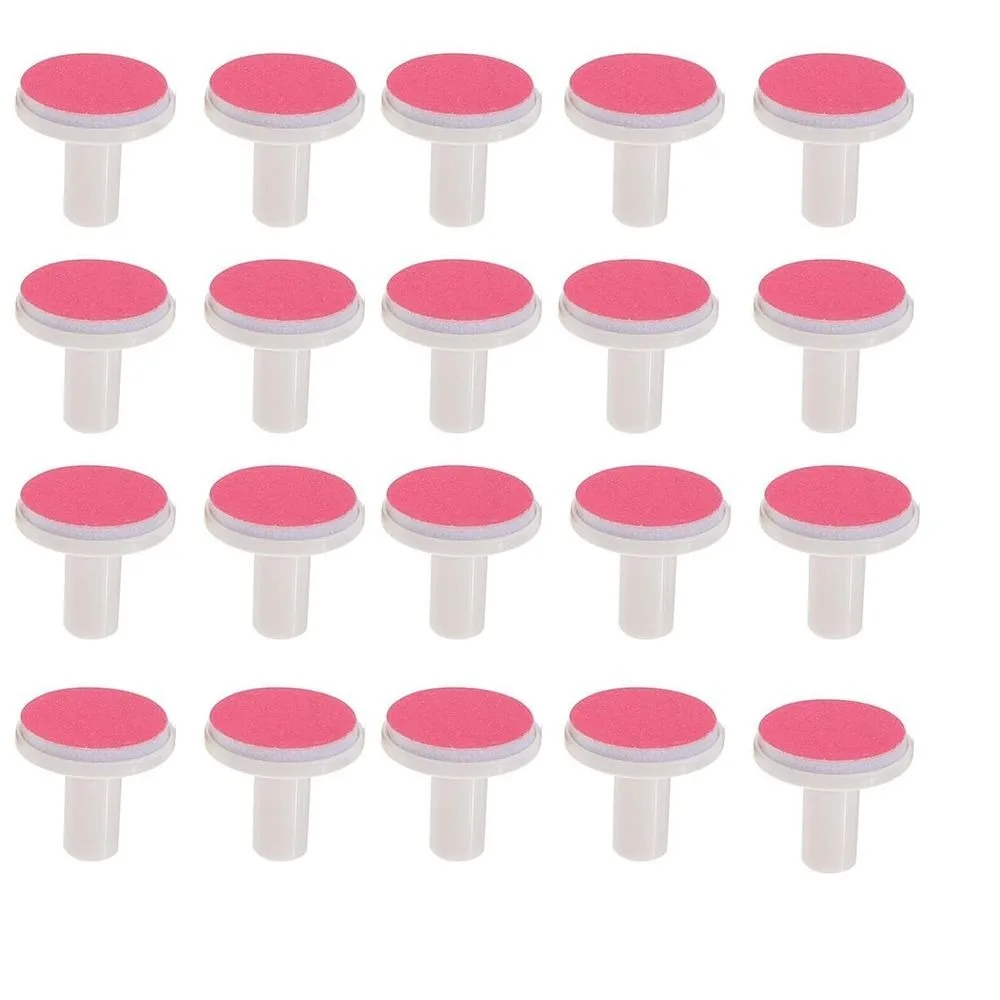 20pcs Abrasive Paper Baby Nail File Pads Nail Clipper Grinder Nail Trimmer Pads Trimmer Refill Nail Grinding Heads Infant