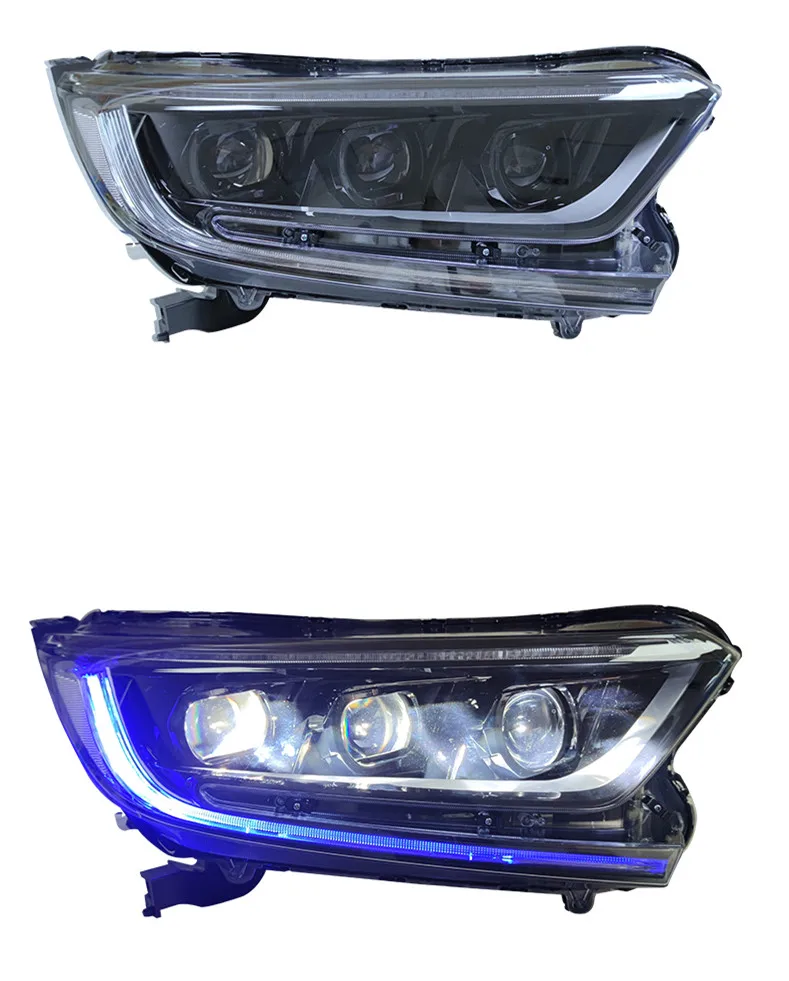 

Car LED Projector Headlight Hi-Lo Beam Daytime Running DRL Turn signal for Honda CRV 17-21