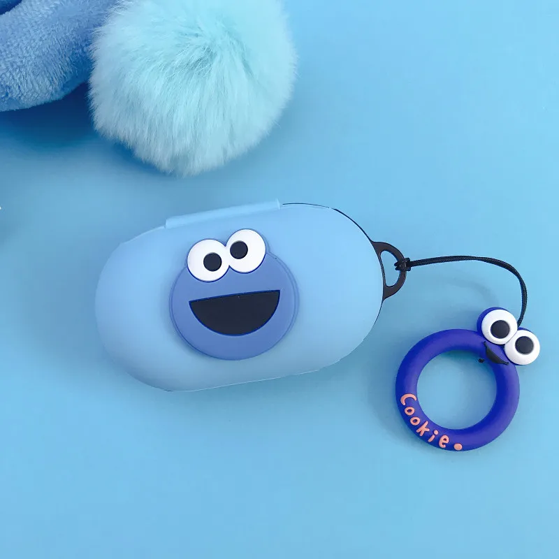 Cartoon Silicon Case For Samsung Galaxy Buds / Galaxy Buds+ Charging Sleeve Wireless Earphone Protective Cover For Samsung Buds+