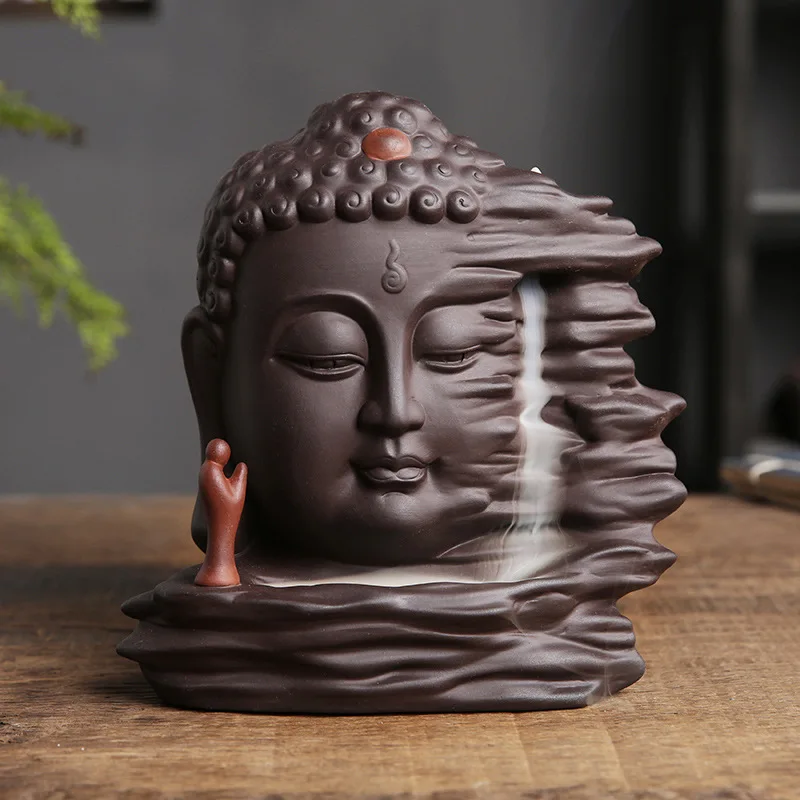 Autumn and Winter Creative Backflow Incense Burner One Thought Becomes a Demon Aromatherapy Home Decoration Available for Dropsh
