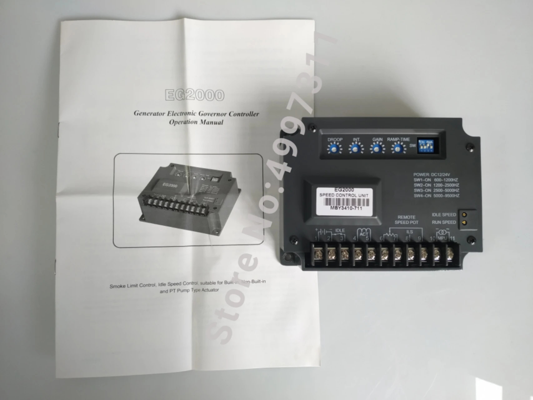 Fábrica Chinesa Eg2000 Controlador Eletrônico Universal do Regulador do Motor para o Controlador Kutai Velocidade